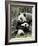 Giant Panda, Mother and Baby-Eric Baccega-Framed Art Print