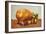 Giant Potato on Toy Tractor-null-Framed Art Print