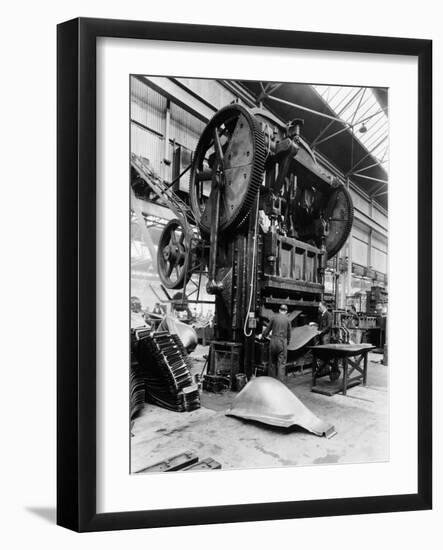 Giant Press, Vauxhall Factory, Luton, Bedfordshire, 1935-null-Framed Photographic Print