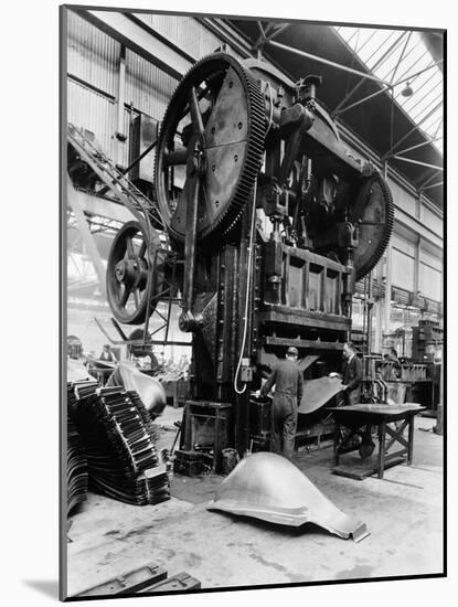 Giant Press, Vauxhall Factory, Luton, Bedfordshire, 1935-null-Mounted Photographic Print