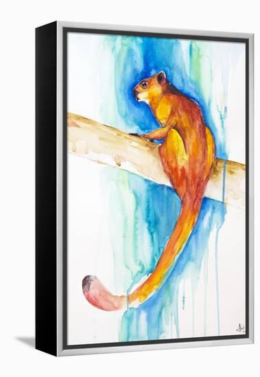 Giant Red Flying Squirrel (Habitat)-Marc Allante-Framed Premier Image Canvas