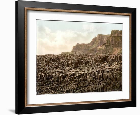 Giant's Causeway, 1890s-Science Source-Framed Giclee Print