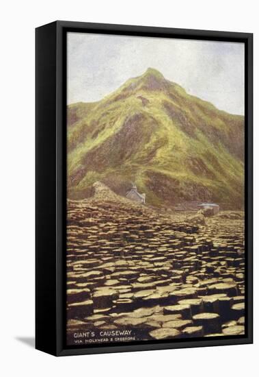 Giant's Causeway, Via Holyhead and Greenore-null-Framed Premier Image Canvas