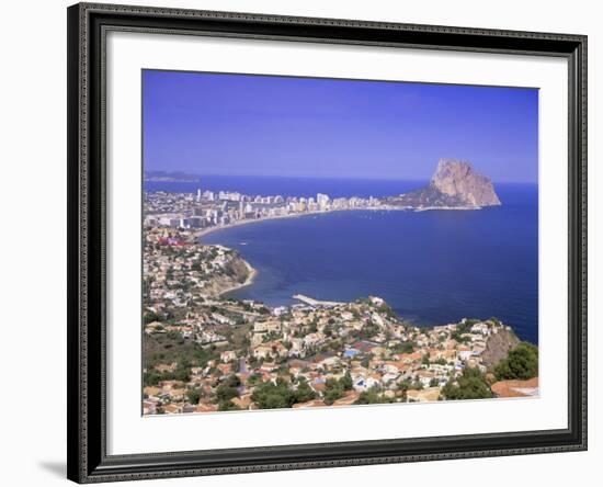 Giant Sea Rock, Penon De Ifach, Calpe, Costa Blanca, Valencia, Spain, Europe-Gavin Hellier-Framed Photographic Print