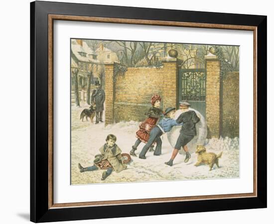 Giant Snowball-William Weekes-Framed Giclee Print