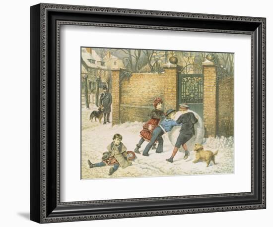 Giant Snowball-William Weekes-Framed Giclee Print