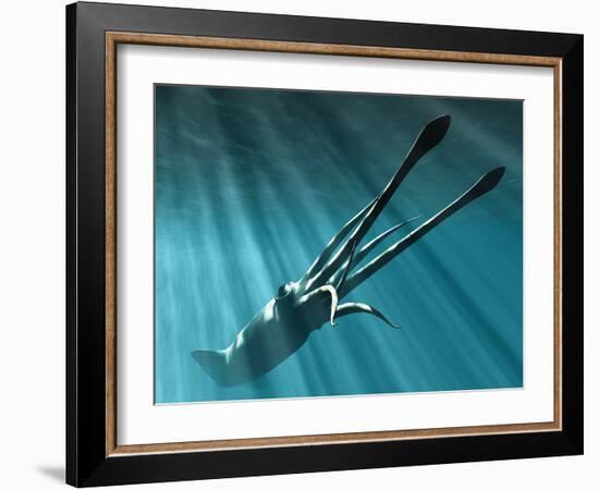 Giant Squid-Christian Darkin-Framed Photographic Print