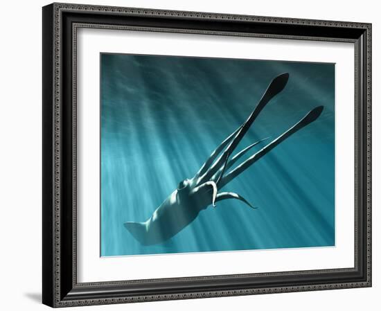Giant Squid-Christian Darkin-Framed Photographic Print