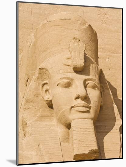 Giant Statue of the Great Pharaoh Rameses Ii, Temple Rameses Ii at Abu Simbel, Egypt-Neale Clark-Mounted Photographic Print