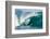 Giant surf at Waimea Bay Shorebreak, North Shore, Oahu, Hawaii-Mark A Johnson-Framed Photographic Print