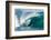 Giant surf at Waimea Bay Shorebreak, North Shore, Oahu, Hawaii-Mark A Johnson-Framed Photographic Print