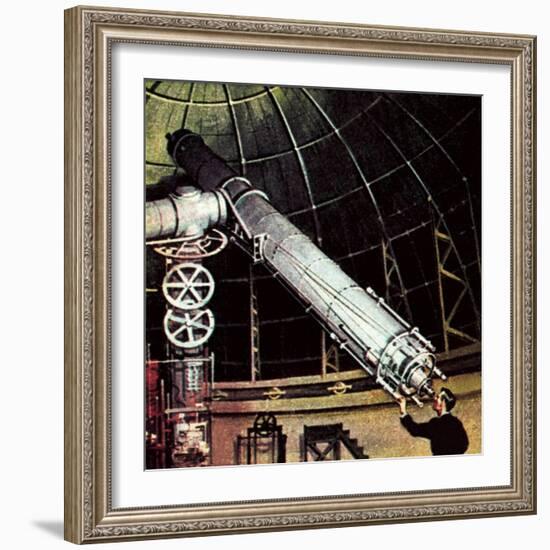 Giant Telescope-McConnell-Framed Giclee Print