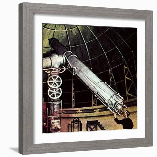 Giant Telescope-McConnell-Framed Giclee Print