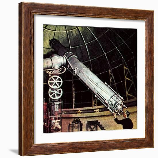 Giant Telescope-McConnell-Framed Giclee Print