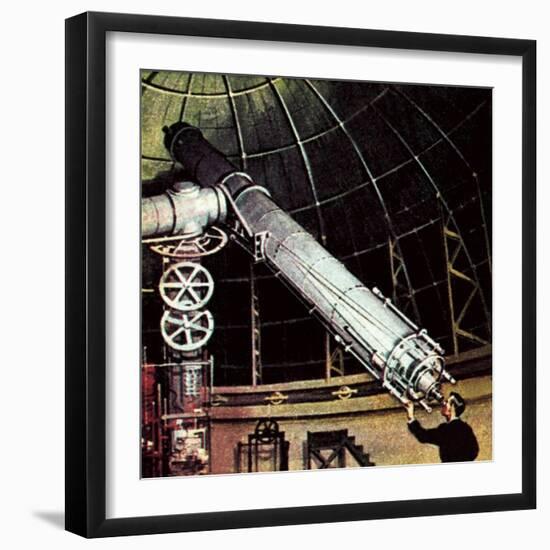 Giant Telescope-McConnell-Framed Giclee Print