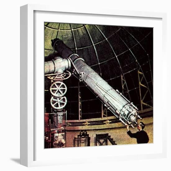 Giant Telescope-McConnell-Framed Giclee Print