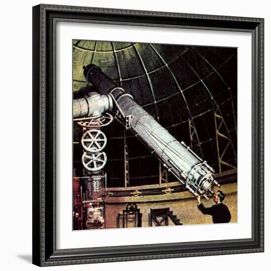 Giant Telescope-McConnell-Framed Giclee Print