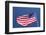 Giant US flag flying beneath a deep blue sky above Truman Avenue, Old Town-David Tomlinson-Framed Photographic Print