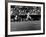 Giants Player, Willie Mays, Batting During Game with Dodgers-null-Framed Premium Photographic Print