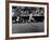 Giants Player, Willie Mays, Batting During Game with Dodgers-null-Framed Premium Photographic Print