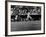 Giants Player, Willie Mays, Batting During Game with Dodgers-null-Framed Premium Photographic Print