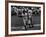 Giants Player, Willie Mays, Running Bases During Game with Dodgers-null-Framed Premium Photographic Print