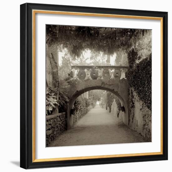 Giardini Italiano VI-Alan Blaustein-Framed Photographic Print