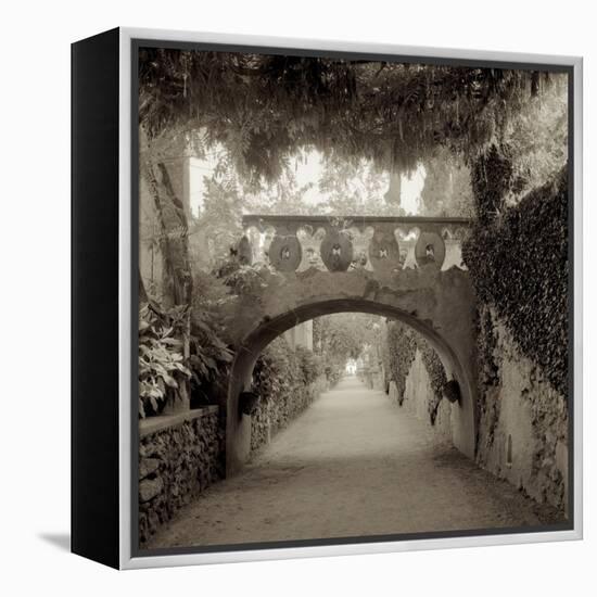 Giardini Italiano VI-Alan Blaustein-Framed Premier Image Canvas