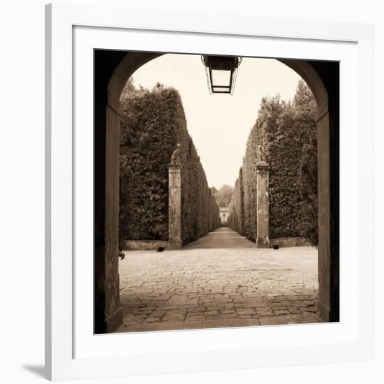 Giardini Portico-Alan Blaustein-Framed Art Print