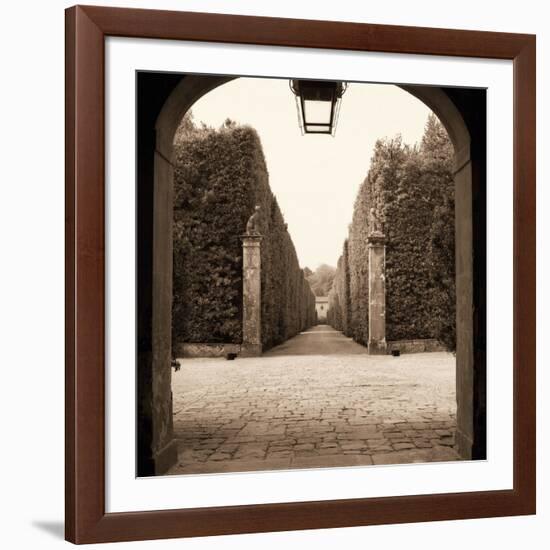 Giardini Portico-Alan Blaustein-Framed Art Print