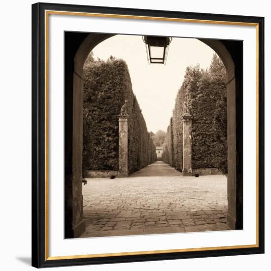 Giardini Portico-Alan Blaustein-Framed Art Print