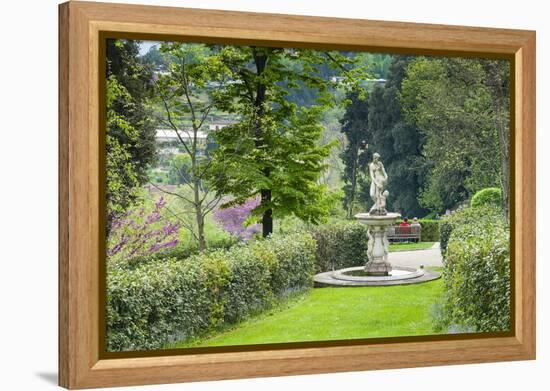 Giardino Bardini, Florence (Firenze), UNESCO World Heritage Site, Tuscany, Italy, Europe-Nico Tondini-Framed Premier Image Canvas
