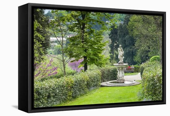 Giardino Bardini, Florence (Firenze), UNESCO World Heritage Site, Tuscany, Italy, Europe-Nico Tondini-Framed Premier Image Canvas