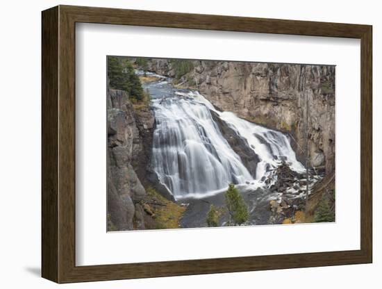 Gibbon Falls at Yellowstone National Park, Wyoming-Richard & Susan Day-Framed Photographic Print