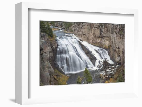 Gibbon Falls at Yellowstone National Park, Wyoming-Richard & Susan Day-Framed Photographic Print