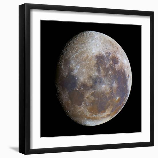 Gibbous Moon-null-Framed Photographic Print