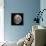 Gibbous Moon-null-Framed Stretched Canvas displayed on a wall