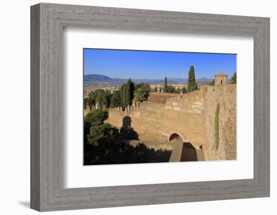 Gibralfaro Castle, Malaga, Andalusia, Spain, Europe-Richard Cummins-Framed Photographic Print