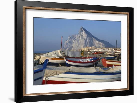 Gibraltar Rock-Charles Bowman-Framed Photographic Print