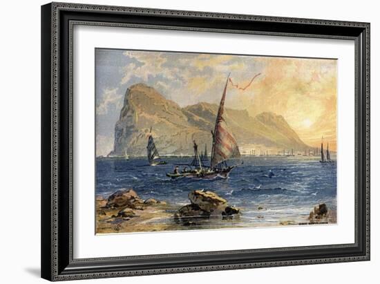 Gibraltar-Edward Whymper-Framed Giclee Print