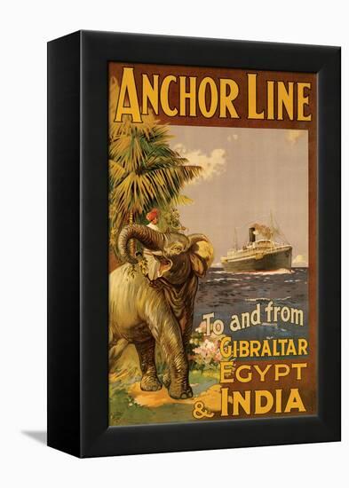 Gibralter and India II-null-Framed Stretched Canvas