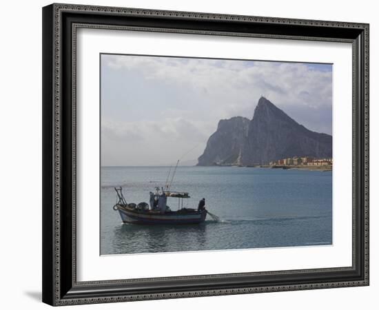 Gibralter, Europe-Charles Bowman-Framed Photographic Print