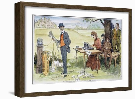 Gibson Art, 1903-Charles Dana Gibson-Framed Giclee Print