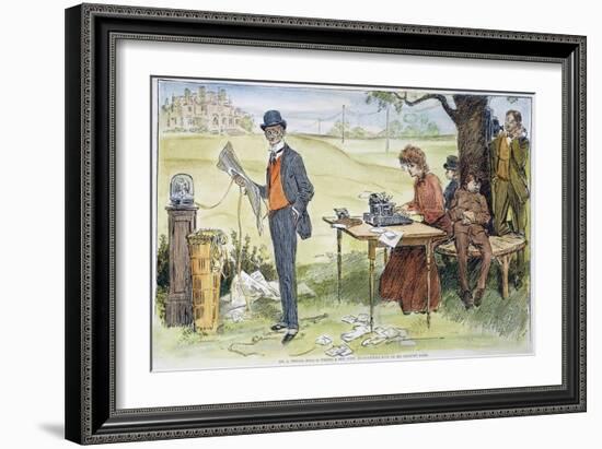 Gibson Art, 1903-Charles Dana Gibson-Framed Giclee Print