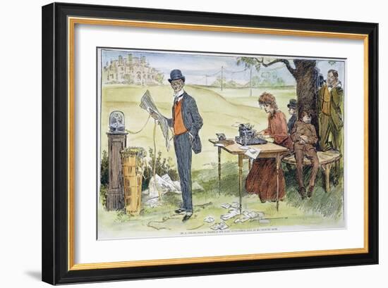 Gibson Art, 1903-Charles Dana Gibson-Framed Giclee Print