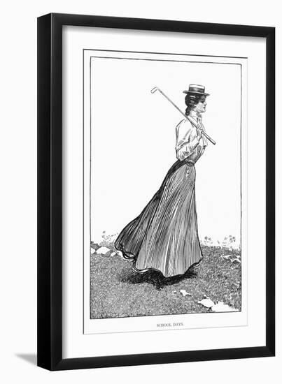 Gibson Girl, 1899-Charles Dana Gibson-Framed Giclee Print