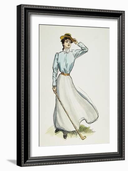 Gibson Girl, 1899-Charles Dana Gibson-Framed Giclee Print