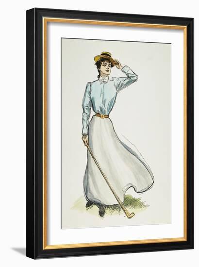 Gibson Girl, 1899-Charles Dana Gibson-Framed Giclee Print