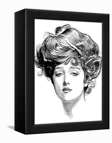 Gibson Girl, 1900-Charles Dana Gibson-Framed Premier Image Canvas