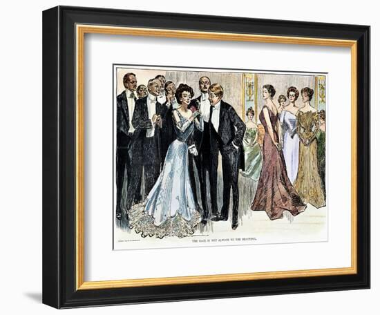 Gibson Girl, 1900-Charles Dana Gibson-Framed Giclee Print